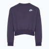 Detská mikina Nike Sportswear Club Fleece dark rozinka / white Detská mikina Nike Sportswear Club Fleece dark rozinka / white