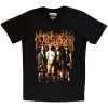 Tričko Pantera - Flames, Unisex,Čierna,XL Tričko Pantera - Flames, Unisex,Čierna,XL