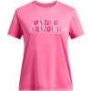 Under Armour | UA Tech Wordmark SS | rúžová| L Under Armour | UA Tech Wordmark SS | rúžová| L