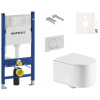 Siko Závěsný WC set Geberit do lehkých stěn / předstěnová SAT GESREX72D01 Siko Závěsný WC set Geberit do lehkých stěn / předstěnová SAT GESREX72D01