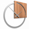 Designové hodiny 10-124 natur CalleaDesign Karl 45cm (více variant dýhy) Dýha zebrano - 87 Designové hodiny 10-124 natur CalleaDesign Karl 45cm (více variant dýhy) Dýha zebrano - 87