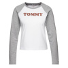 Dámske tričko s dlhým rukávom UW0UW01906-101 - Tommy Hilfiger XS Dámske tričko s dlhým rukávom UW0UW01906-101 - Tommy Hilfiger XS
