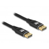 Delock DisplayPort kabel Konektor DisplayPort 3 m černá 80622 8K UHD, pozlacené kontakty, třížilový stíněný Kabel DisplayPort Delock DisplayPort kabel Konektor DisplayPort 3 m černá 80622 8K UHD, pozlacené kontakty, třížilový stíněný Kabel DisplayPort