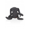 Zopa Pletená hračka Zajíc, Dark grey Zopa Pletená hračka Zajíc, Dark grey