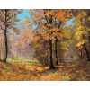 Jesenná prechádzka lesom, 40×50 cm, vypnuté plátno na rám 6045031 Jesenná prechádzka lesom, 40×50 cm, vypnuté plátno na rám 6045031