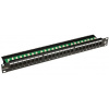 SOLARIX patch panel, CAT6, 24 x RJ45 , UTP, s vyväzovacou lištou, čierny, 1U SX24L-6-UTP-BK SOLARIX patch panel, CAT6, 24 x RJ45 , UTP, s vyväzovacou lištou, čierny, 1U SX24L-6-UTP-BK