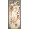 Živicová magnetka - Alfons Mucha - Zima Živicová magnetka - Alfons Mucha - Zima