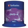 Prázdný disk DVD 4,7 GB 16X DVD plus R 100 ks Verbatim Prázdný disk DVD 4,7 GB 16X DVD plus R 100 ks Verbatim