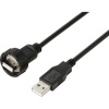 USB konektor TRU COMPONENTS TC-E13T-MU2-MWA/NWA-0.5PV-S TC-13543536, 0.5 m, 1 ks; TC-13543536 USB konektor TRU COMPONENTS TC-E13T-MU2-MWA/NWA-0.5PV-S TC-13543536, 0.5 m, 1 ks; TC-13543536