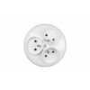 Elektrická zásuvka Timex-Elektro biela Elektrická zásuvka Timex-Elektro biela