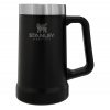 Stanley 1913 Adventure Vacuum Beer Stein s rukoväťou udrží pivo studené 7 hodín Matná čierna 700 ml Stanley 1913 Adventure Vacuum Beer Stein s rukoväťou udrží pivo studené 7 hodín Matná čierna 700 ml