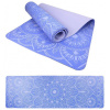 Podložka LIFEFIT® YOGA MAT MANDALA DUO, 183x58x0,6cm, modrá Podložka LIFEFIT® YOGA MAT MANDALA DUO, 183x58x0,6cm, modrá