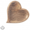 ORION Servírovacia tácka srdce 20 × 20 cm, mangové drevo ORION 153873 ORION Servírovacia tácka srdce 20 × 20 cm, mangové drevo ORION 153873