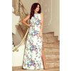 Kvetinové maxišaty 191-6 Kvetinové maxišaty 191-6