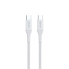Epico Braided PD Cable 1,2 m USB-C to USB-C - biela 9915141100002 Epico Braided PD Cable 1,2 m USB-C to USB-C - biela 9915141100002
