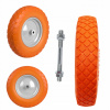 Bezdušové koleso na fúrik Humberg 4880 40 cm oranžovo-biele Bezdušové koleso na fúrik Humberg 4880 40 cm oranžovo-biele