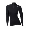 Aclima WarmWool Mock Neck shirt Woman Jet Black Aclima WarmWool Mock Neck shirt Woman Jet Black