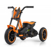 Šlapacia motokára Rider oranžová Šlapacia motokára Rider oranžová