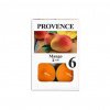 Čajová sviečka PROVENCE 6ks mango Čajová sviečka PROVENCE 6ks mango