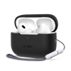 AppleMix Puzdro / obal TECH-PROTECT pre Apple AirPods Pro 1 / 2 + remienok - silikónové - čierne AppleMix Puzdro / obal TECH-PROTECT pre Apple AirPods Pro 1 / 2 + remienok - silikónové - čierne