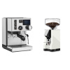 Rancilio Silvia BC PID + Eureka Mignon Silenzio 55, CR white Rancilio Silvia BC PID + Eureka Mignon Silenzio 55, CR white