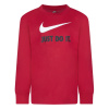 Nike Kids' Swoosh Just Do It Long Sleeve T-Shirt University Red 2-3 roky Nike Kids' Swoosh Just Do It Long Sleeve T-Shirt University Red 2-3 roky