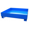 Záchytná vaňa pre 4 sudy, bez roštu, 1200x1200x300 mm, pozink Záchytná vaňa pre 4 sudy, bez roštu, 1200x1200x300 mm, pozink
