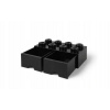 LEGO® úložný box so šuplíkmi 250x500x180mm čierny LEGO® úložný box so šuplíkmi 250x500x180mm čierny