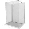 Mexen Kioto sprchová stena Walk-in 115 x 90 cm, priehľadná, čierny kov - 800-115-212-95-00-090 Mexen Kioto sprchová stena Walk-in 115 x 90 cm, priehľadná, čierny kov - 800-115-212-95-00-090