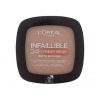 L'Oréal Paris Infaillible 24H Fresh Wear Matte Bronzer matující vysoce odolný bronzer 9 g odstín 250 Light