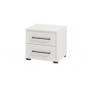 FI Nočný stolík Plume-biela/čierna FI Nočný stolík Plume-biela/čierna