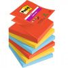 Samolepiace Z-bločky Post-it Super Sticky PLAYFUL, veľkosť 76x76 mm, 6 bločkov po 90 lístkov Samolepiace Z-bločky Post-it Super Sticky PLAYFUL, veľkosť 76x76 mm, 6 bločkov po 90 lístkov