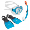 Detská SÚPRAVA na šnorchlovanie SNORKELING AQUASTIC MASKA ŠNORCHEL PLUTVY 27/32 Detská SÚPRAVA na šnorchlovanie SNORKELING AQUASTIC MASKA ŠNORCHEL PLUTVY 27/32