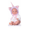 Antonio Juan 85105-2 Fialový Jednorožec - Realistická bábika Baby Doll s celovinylovým telom - 21 cm Antonio Juan 85105-2 Fialový Jednorožec - Realistická bábika Baby Doll s celovinylovým telom - 21 cm