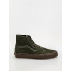 Vans Sk8 Hi Tapered (hairy suede olive/gum) 46, zelená Vans Sk8 Hi Tapered (hairy suede olive/gum) 46, zelená