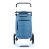 Nákupný vozík na veľkých kolieskach termo vrecko 50l Airtex 108 modrá světle Nákupný vozík na veľkých kolieskach termo vrecko 50l Airtex 108 modrá světle