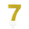 Sviečka narodeninová, 7 cm, číslica „7 Sviečka narodeninová, 7 cm, číslica „7