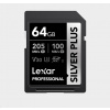 Lexar SDXC Professional SILVER Plus 1066x UHS-I/U3/A2/4K R205/W100 (V30) 64GB Lexar SDXC Professional SILVER Plus 1066x UHS-I/U3/A2/4K R205/W100 (V30) 64GB