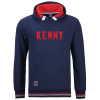 KENNY 261-4603020-59 mikina s kapucňou SUZUKA farba modrá/červená veľkosť XXXL KENNY 261-4603020-59 mikina s kapucňou SUZUKA farba modrá/červená veľkosť XXXL