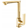 Umývadlová batéria vysoká zlatá Umývadlová batéria vysoká zlatá