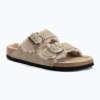 Šľapky BIRKENSTOCK Arizona Shearling SL Narrow taupe Šľapky BIRKENSTOCK Arizona Shearling SL Narrow taupe
