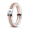 PANDORA pozlátený prsteň Signature 182773C01 PANDORA pozlátený prsteň Signature 182773C01