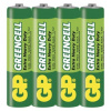 Zinko-chloridová batéria GP Greencell R03 (AAA) Zinko-chloridová batéria GP Greencell R03 (AAA)