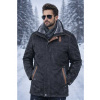 Max Original Leather Pánska semišová bunda - 8062 FUR black Farba: Čierna, Veľkosť: 3XL 58-60 Max Original Leather Pánska semišová bunda - 8062 FUR black Farba: Čierna, Veľkosť: 3XL 58-60