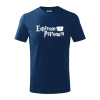 Harry - Espresso Patronum - Tričko detské bavlnené - 104-110cm / 3-4 roky ( Polnočná modrá ) Harry - Espresso Patronum - Tričko detské bavlnené - 104-110cm / 3-4 roky ( Polnočná modrá )