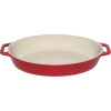 Staub Auflaufform Keramik, oval, Kirsche, 29cm Staub Auflaufform Keramik, oval, Kirsche, 29cm