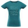 ALPINE PRO NEGA 2 Zelená/Tyrkysovo zelená DÁMSKE RÝCHLOSCHNÚCE TRIČKO S COOL-DRY XS ALPINE PRO NEGA 2 Zelená/Tyrkysovo zelená DÁMSKE RÝCHLOSCHNÚCE TRIČKO S COOL-DRY XS