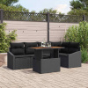 zahrada-XL Záhradný jedálenský set Čierna a Hnedá 100 x 55 x 73 cm 3349841 zahrada-XL Záhradný jedálenský set Čierna a Hnedá 100 x 55 x 73 cm 3349841