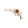 Woodcraft Drevené 3D puzzle Zbraň na gumičky Revolver Woodcraft Drevené 3D puzzle Zbraň na gumičky Revolver