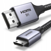 MINI HDMI KÁBEL PRE HDMI 8K 60HZ UGREEN HD163 1M MINI HDMI KÁBEL PRE HDMI 8K 60HZ UGREEN HD163 1M